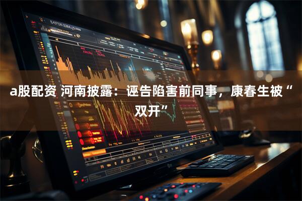 a股配资 河南披露：诬告陷害前同事，康春生被“双开”